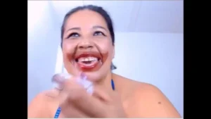 Nasty latina BBW webcam whore
