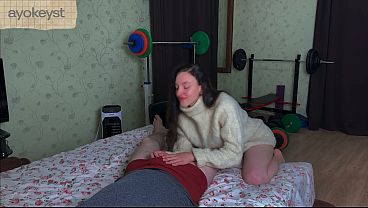 Lazy Homemade Sex In A Sweater