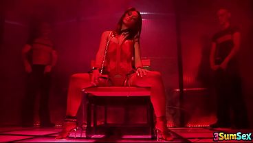 Submissive Maiden Kaia Kane Fucked Hard By Two Cocks