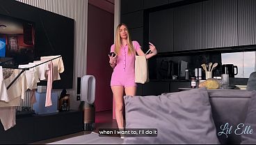 “Can’t Pay Rent?” – Stepbro Agrees to Take His Stepsister’s Tight Pussy Instead (Creampie)