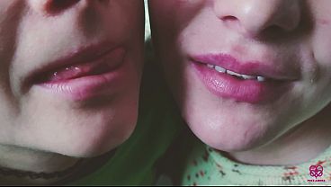 Do you wanna cum in our mouths?