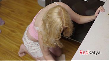 Dorm Morning – Trapped Blonde Roommate Gets a Hard Fuck