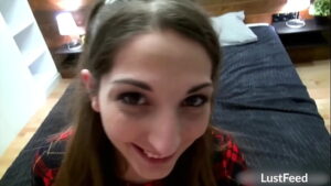 Jimena Lago fucks in her black stockings, shakes her perfect, round ass, and gets a creampie i…