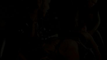 Tattooed MILF gets fucked by 2 hot Lesbians