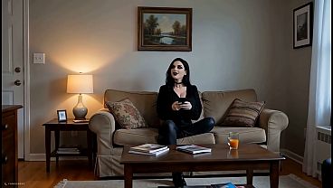 Can’t Pay Rent? Tenant Turns the Tables on Her Landlord: POV Blowjob & Deep Fuck