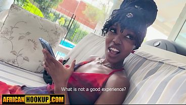 My BLACK GIRLFRIEND confessed she wanted to star in a homemade sex tape… so I hit record