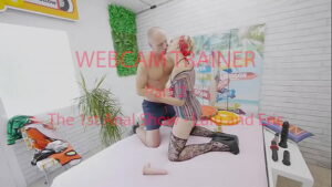 Young webcammer gets all in the asshole