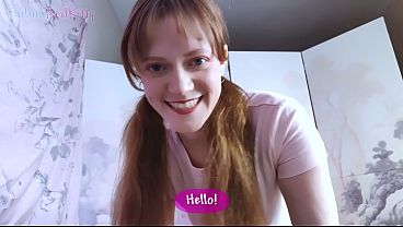 Impregnated a cute redhead baby girl after her request to see a cock for the first time