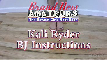 Kali Ryder Big Tits Tattooed MILF Firm Handjob Messy BJ Finish!