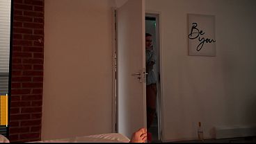 The morning after with Big Theo, blowjob, deep throat, pussy play, pussy eating, pussy fucking, female orgasm, facial and cum eating.